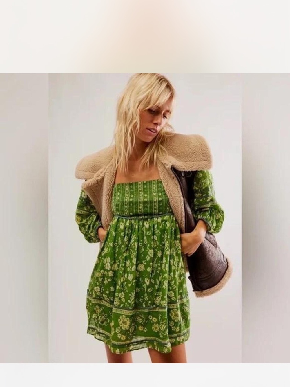 Free People Endless Afternoon Mini Dress